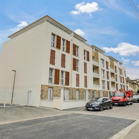 Appartement F2 De Haut Standing En Hypercentre Avec Jardin Prive A 270 M De La Gare De Mantes ! Eksteriør bilde