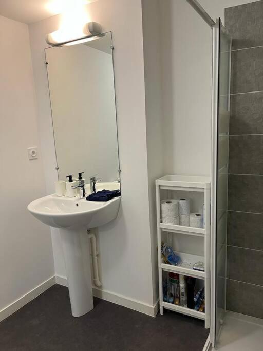 Appartement F2 De Haut Standing En Hypercentre Avec Jardin Prive A 270 M De La Gare De Mantes ! Eksteriør bilde